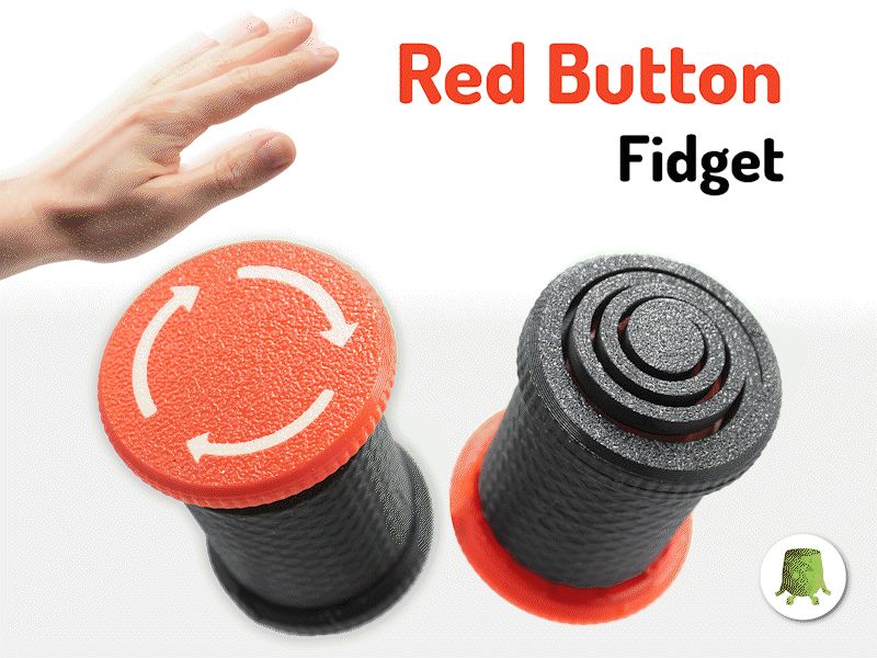 Red Button Fidget