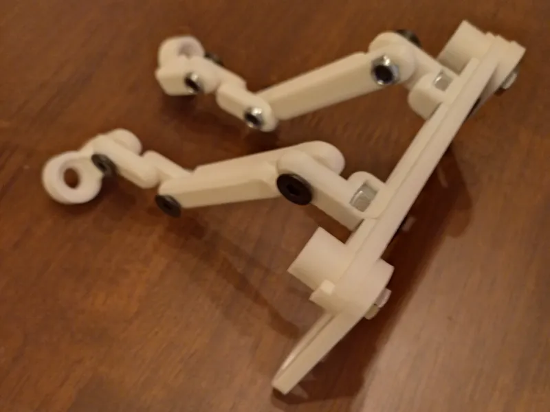 Adjustable DDU Mount for Sim Racing