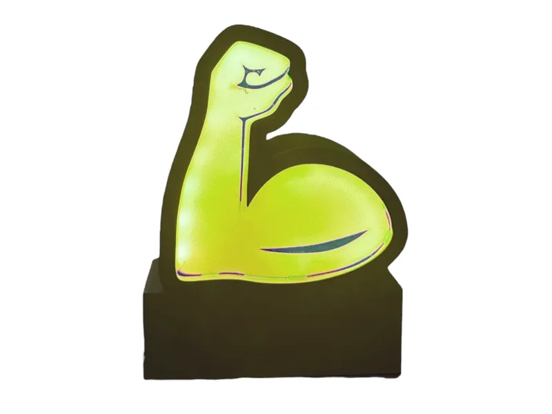Biceps Emoji Light box