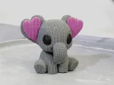 Фигурка Elephant Heart-Eared