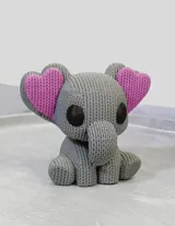 Фигурка Elephant Heart-Eared