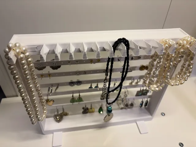 Necklace Bracelet Earring Holder - Improved!