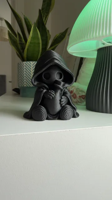 Figura decorativa: The Grim Reaper Cute Spooky 3D Print — vista de referencia 3