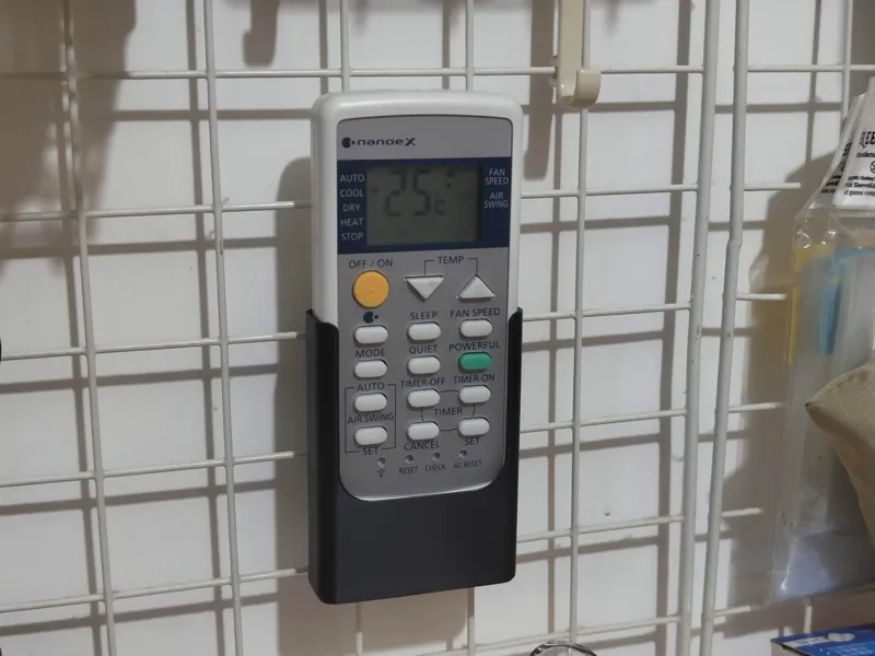 Panasonic AC Remote Holder (grid panel clip-on)