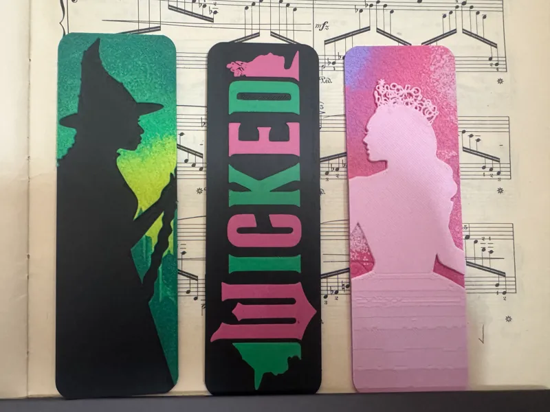 Glinda & Elphaba Bookmarks