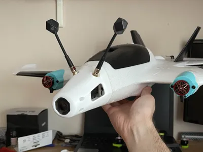 AtomRC Penguin DJI O4 Pro Air Unit nose mount