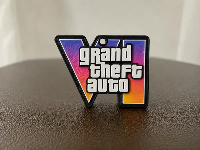 GTA 6 (VI) keychain