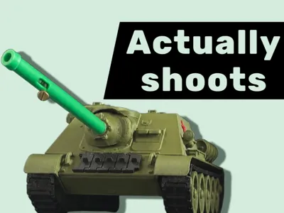 shooting tank barrel