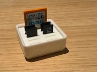 Bac Gridfinity porte-cartes SD — photo 2