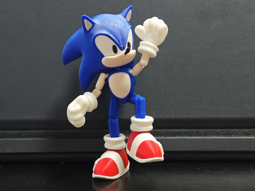 Figurine décorative de chat sonique, Design spécial, cadeau, ornement à collectionner