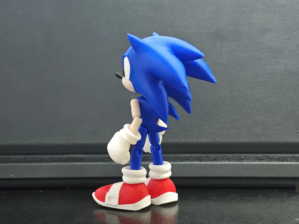 Figurine décorative de chat sonique, Design spécial, cadeau, ornement à collectionner