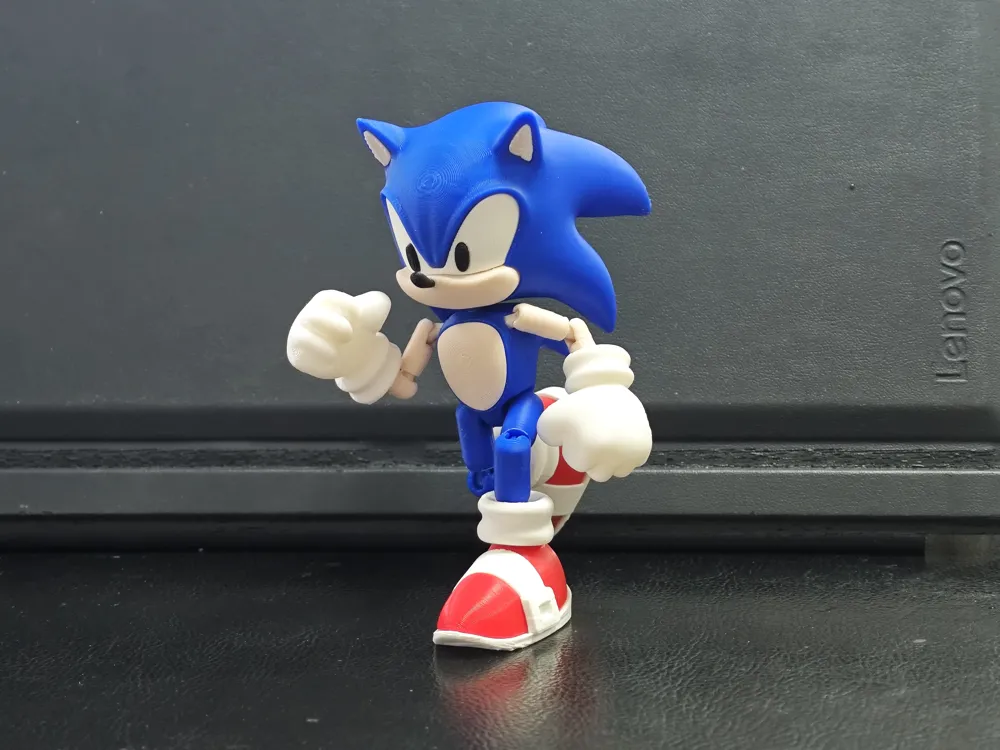 Figurine décorative de chat sonique, Design spécial, cadeau, ornement à collectionner