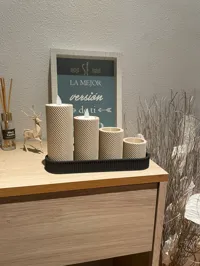 natural te light candle