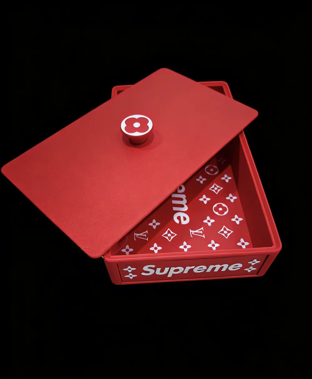 Supreme&LV Collaboration Jewelry Storage Box/Rectangular Model ...