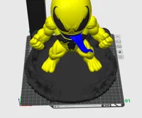 Thinner version for 100% scale figure