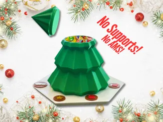 Christmas Tree Cookie/Candy Jar  