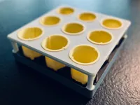 0.6mm, 0.3mm layer, 3 walls, 5 bottom layers, 15% infill