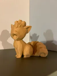 Vulpix Pokémon low poly — photo 2