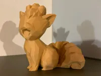 Vulpix Pokémon low poly — photo 1