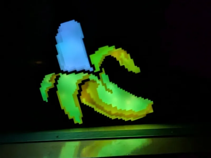 LED Pixel Lamp Banana NO AMS