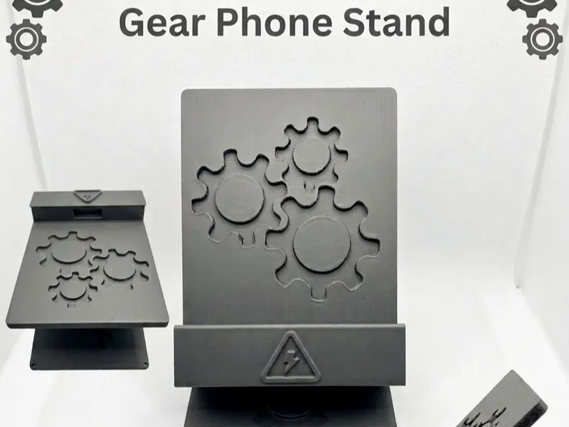 Gear Phone Stand