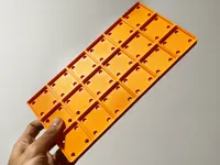 Plaque de base Gridfinity 3x6 lestée — photo 1