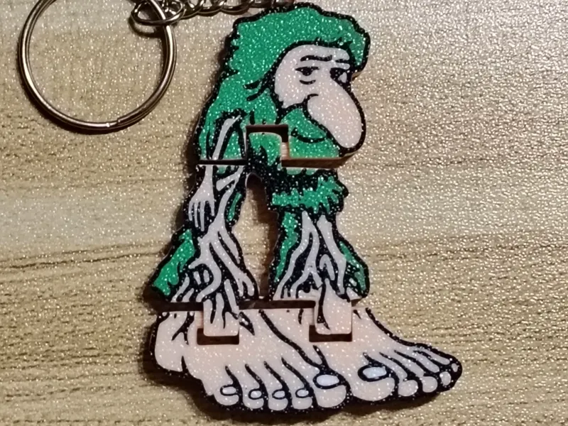 Brainrot - BrrBrrPatapim Flexi Keychain