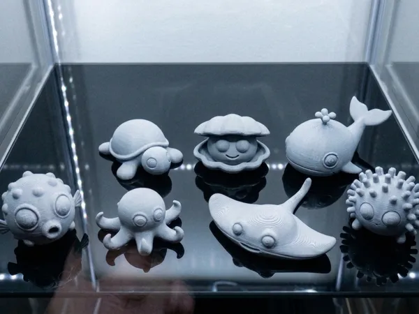Adorables animaux marins pour le bureau