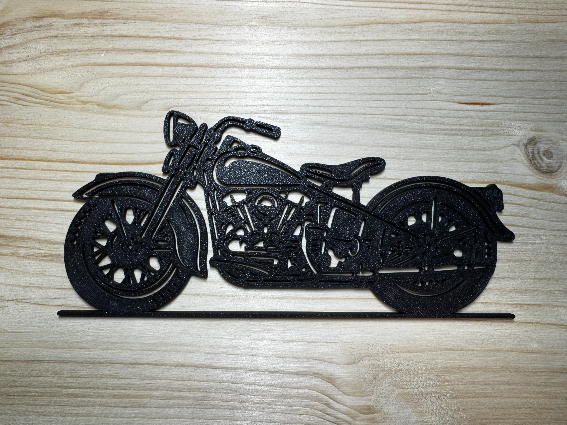 Harley‑Davidson Knucklehead – Iconic Bike Wall Art