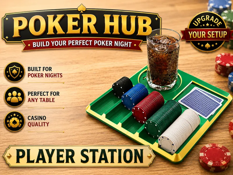 Poker Hub Player Station