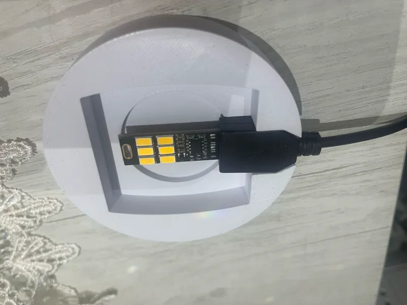 base led usb uovo religioso