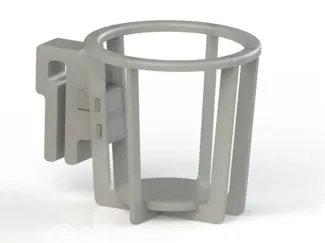 汽车后排杯架