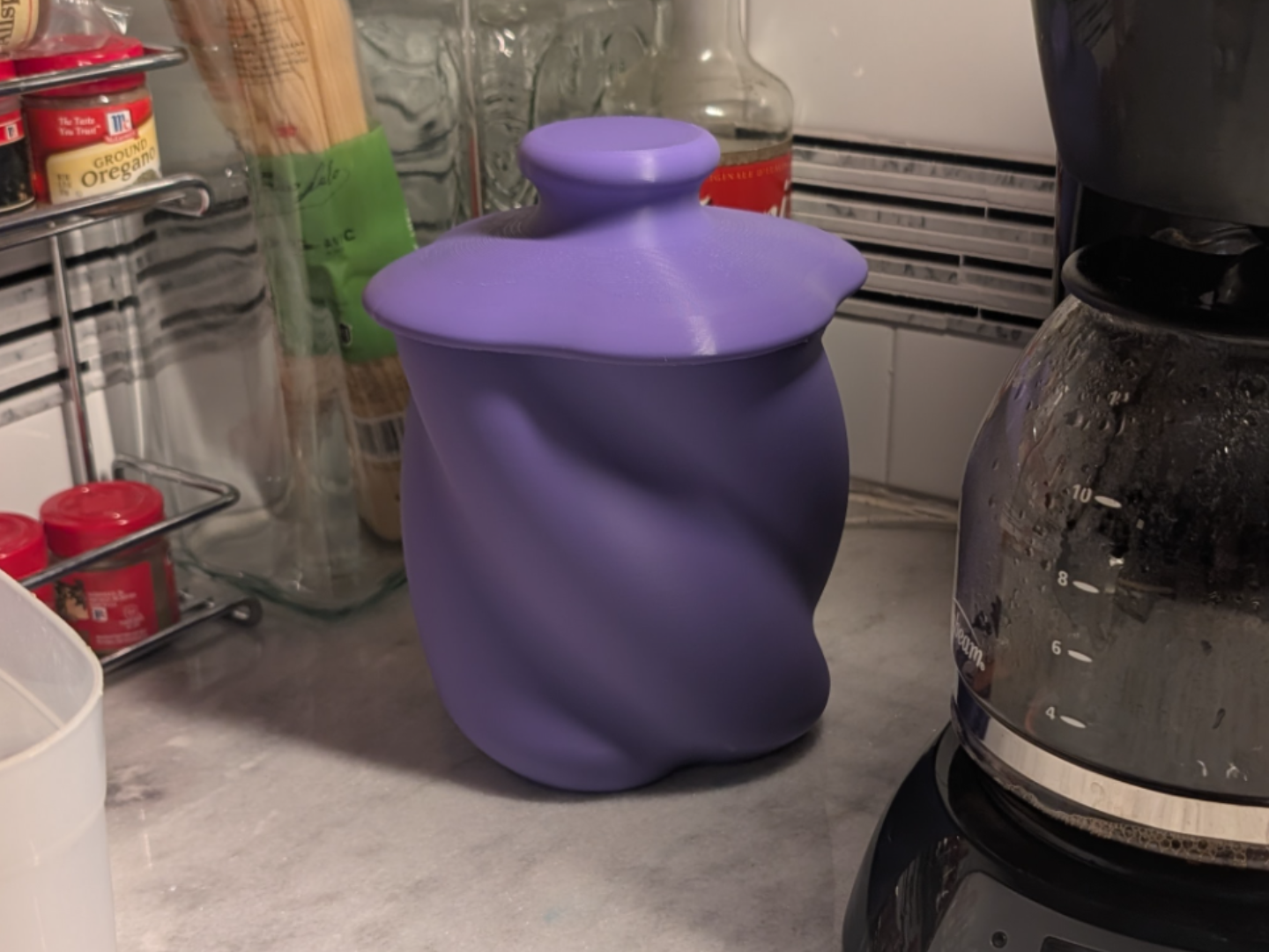 Spiral Canister and Lid
