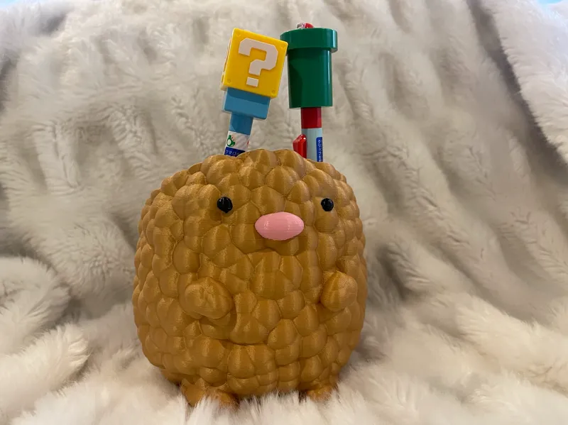 Sumikko Gurashi Tonkatsu (Pork Chop) Pencil Holder