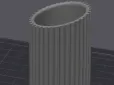 Long handle cotton  swab Greek Column Holder