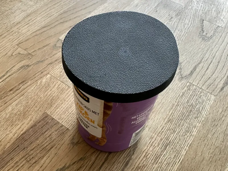Cat food lid