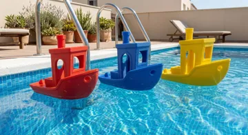 Modelo para impresión 3D: big floating benchy — vista de referencia 4
