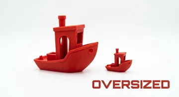 Modelo para impresión 3D: big floating benchy — vista de referencia 5