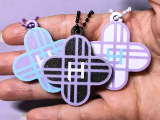 Huntrix - Keychain / Charm - Kpop Demon Hunters