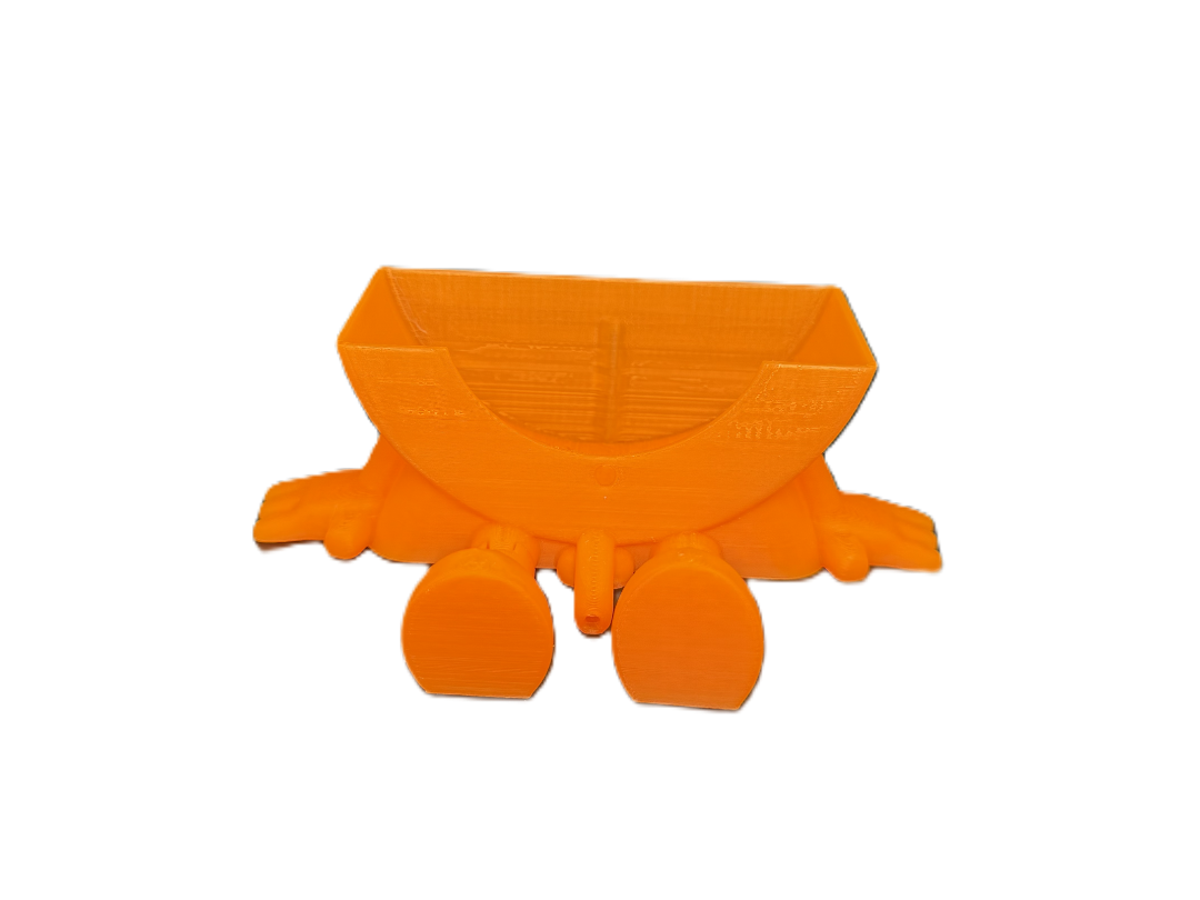 Naughty Scrub Daddy Sponge Holder W/ Crack Showing