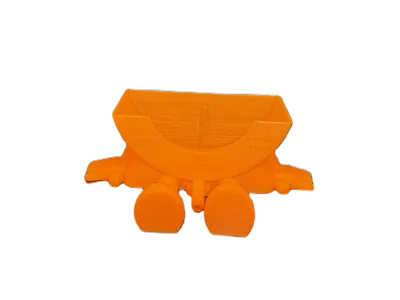 Naughty Scrub Daddy Sponge Holder W/ Crack Showing