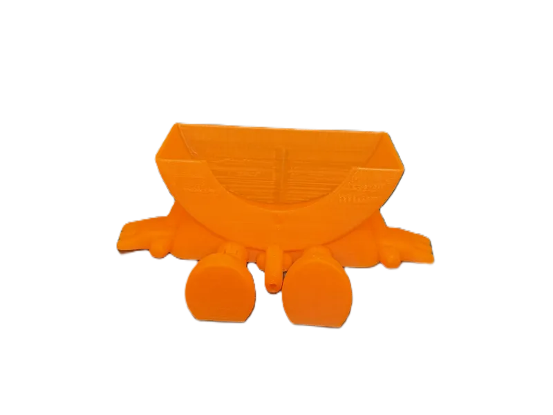Naughty Scrub Daddy Sponge Holder W/ Crack Showing