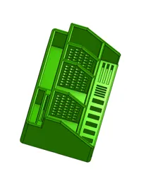 Organiseur de bureau Gridfinity robuste avec rangement USB V2.0 — photo 3
