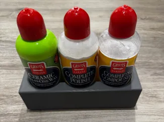3pack 16oz wire rack holder