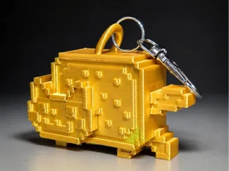 Nyan Cat 3D Keychain