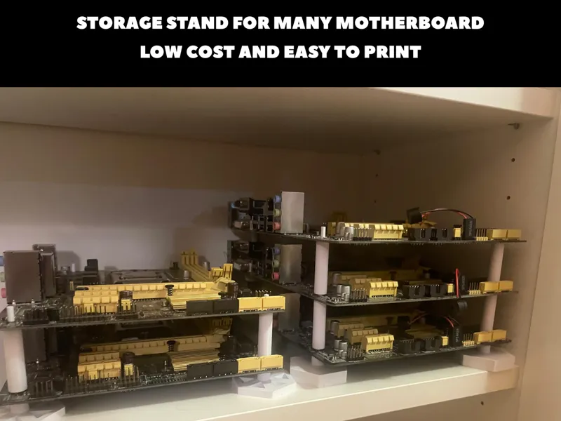Motherboard Stack Support – Storage and Archiving