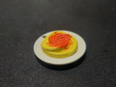 Pasta / Spaghetti Keychain