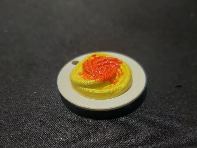 Pasta / Spaghetti Keychain