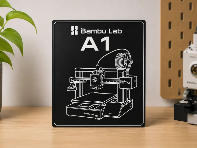 Bambu Lab A1 decorative poster