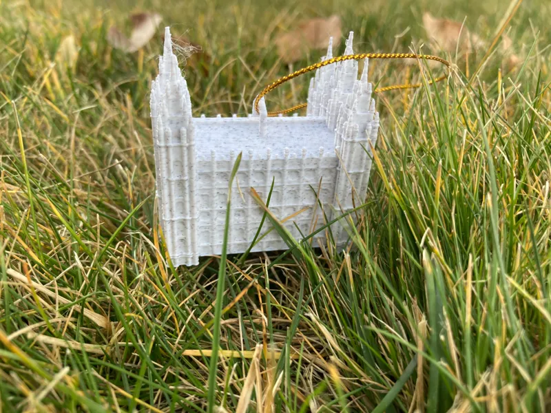 Salt Lake City Temple Ornament (Small version)
